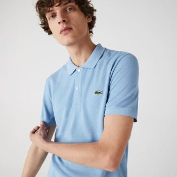 Lacoste Slim Fit Polo in Petit Piqué Pánské - Polo Blankyt | CZ-E1lKgh